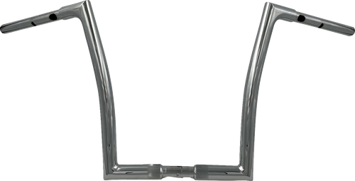 FAT BAGGERS INC. - 748014 - 1-1/4" EZ Install Flat Top Handlebar - 14" - Chrome