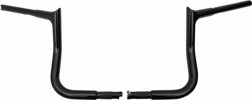 FAT BAGGERS INC. - 945010-B - 1-1/4" EZ Install Pointed Top Handlebar - 10" - Black