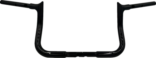 FAT BAGGERS INC. - 945010-B - 1-1/4" EZ Install Pointed Top Handlebar - 10" - Black
