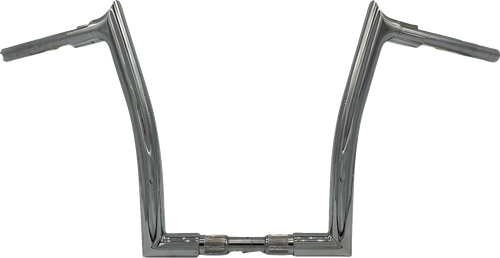 FAT BAGGERS INC. - 848014 - 1-1/2" EZ Install Pointed Top Handlebar - 14" - Chrome