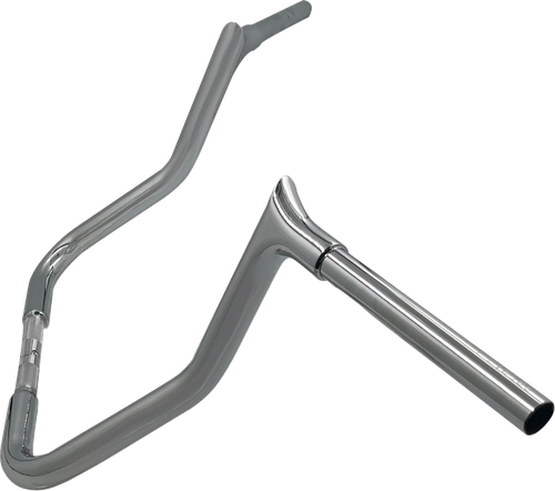 FAT BAGGERS INC. - 905013 - 1-1/4" EZ Install Pointed Top Handlebar - Reduced Reach - 13" - Chrome