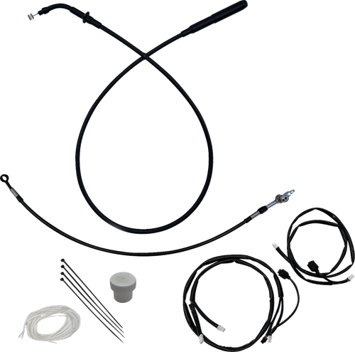 FAT BAGGERS INC. - 149014-B - EZ Install Kit - +6" - FLHX/SE - Black