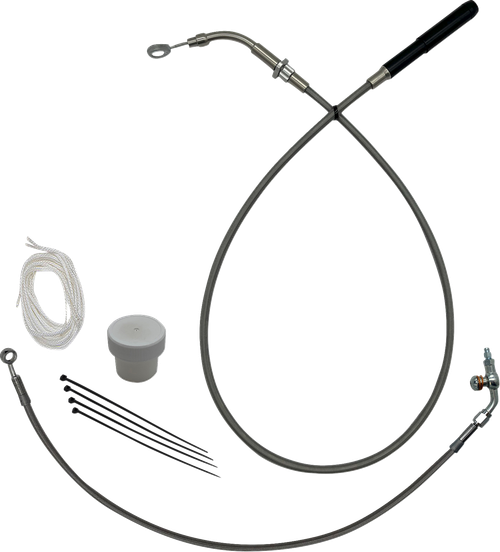 FAT BAGGERS INC. - 119914 - EZ Install Kit - +4" - '21-'25 FLTR - Braided