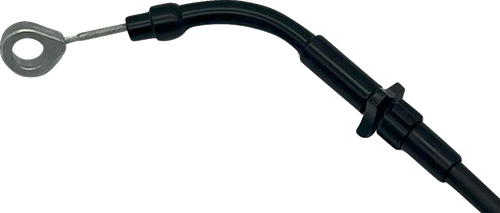 FAT BAGGERS INC. - 118002-B - EZ Install Upper Clutch Cable - FLTR/FLHX '21-'23 - +2" - Black Vinyl