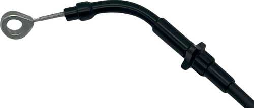 FAT BAGGERS INC. - 118006-B - EZ Install Upper Clutch Cable - FLTR/FLHX '21-'23 - +6" - Black Vinyl