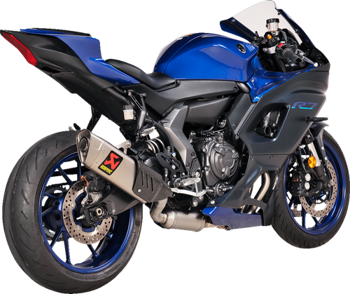 AKRAPOVIC - S-Y7R12-APT - Racing Line Exhaust System - Titanium - Yamaha R7