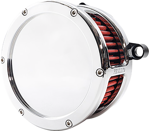 FEULING PARTS - 5477 - BA Air Cleaner Kit - Chrome with Red Filter - M8