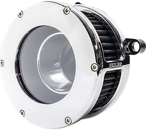 FEULING PARTS - 5578 - BA Air Cleaner Kit - Chrome/Clear with Black Filter - M8