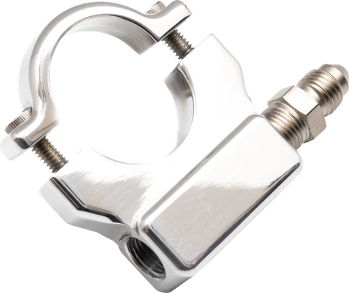 FEULING PARTS - 9051 - Oil Pressure Gauge Mount - 1" - Chrome