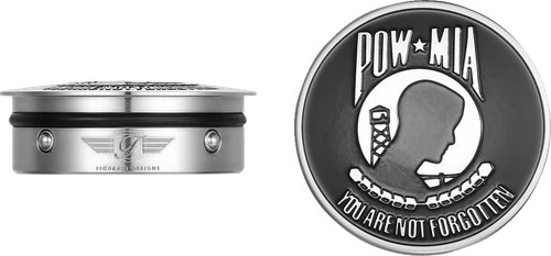 FIGURATI DESIGNS - FD50-POW-SS - Swing Arm Covers - POW MIA - Custom