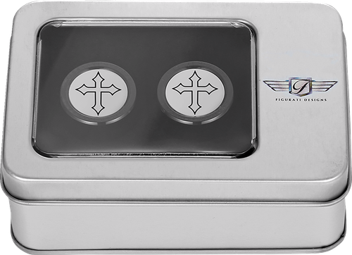 FIGURATI DESIGNS - FD41-DC-2530-BK - Docking Covers - Short - Cross - Black
