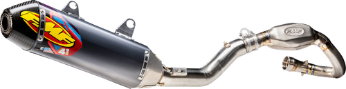 FMF - 042405 - Factory 4.1 RCT Exhaust System - Stainless Steel - Carbon End Cap