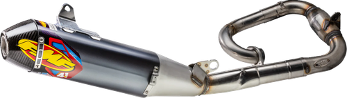 FMF - 044477 - Factory 4.1 RCT Exhaust System - Aluminum - Stainless Steel Header - Carbon Fiber End Cap