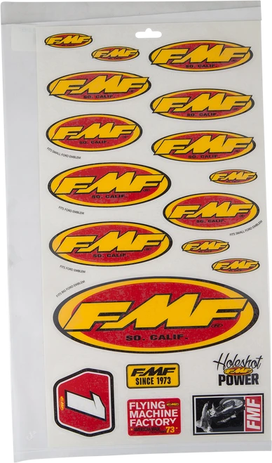 FMF - 014800 - Assorted Sticker Sheet