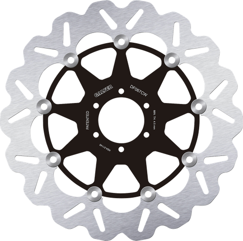 GALFER - DF067CW - Brake Rotor - Front