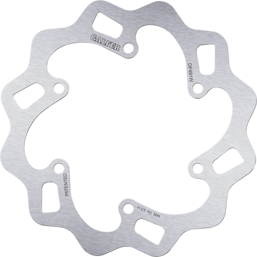 GALFER - DF491W - Brake Rotor - Rear