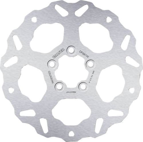 GALFER - DF681W - Solid Rotor - Rear - Solid Mount