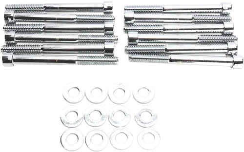 GARDNER-WESTCOTT - P-48-29 - Bolt Kit - Motor Case - Socket-Head - Chrome - M8