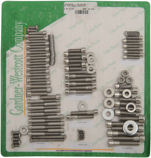 GARDNER-WESTCOTT - SP-88-79 - Bolt Kit - Motor Set - Socket-Head