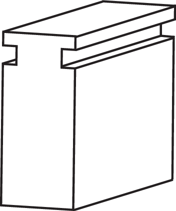 GARLAND - 04A-50001-00-01 - Tunnel Wear Strip - Ski-Doo