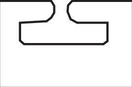 GARLAND - 10-6400-0-01-01 - Black Replacement Slide - UHMW - Profile 10 - Length 64.00" - Arctic Cat