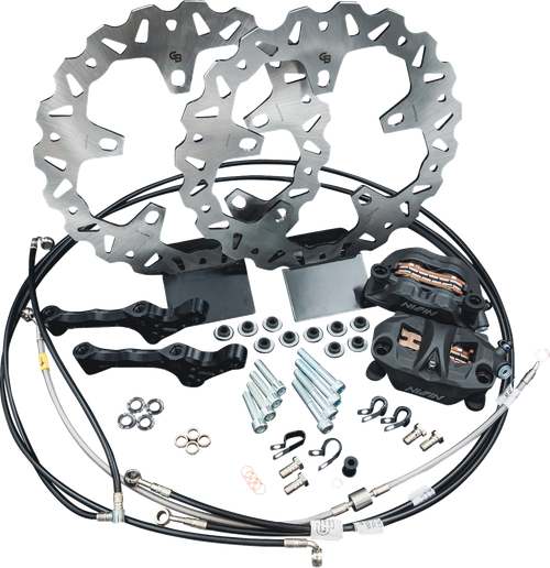 GBRAKES - GBDU017 - Wraith Brake Kit - Front - 12.5"