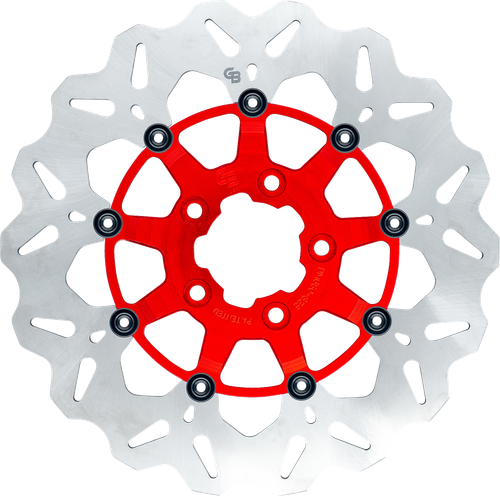 GBRAKES - GBDU019 - Brake Rotor - Front - Red
