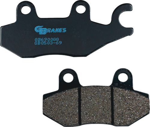 GBRAKES - GB0503-69 - Brake Pads - Semi-Metallic/Ceramic Front/Front Right/Rear/Rear Right