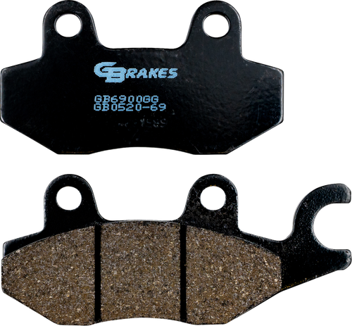 GBRAKES - GB0520-69 - Brake Pads - Semi-Metallic/Ceramic - Front/Rear