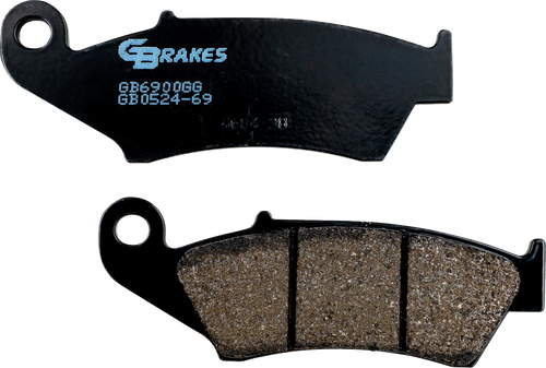 GBRAKES - GB0524-69 - Brake Pads - Semi-Metallic/Ceramic - Front
