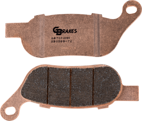 GBRAKES - GB0589-72 - Brake Pads - Sintered - Rear