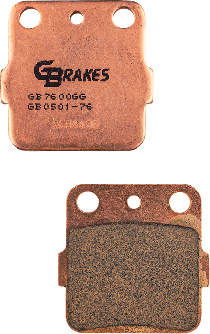 GBRAKES - GB0501-76 - Brake Pads - Sintered - Front/Front Right/Front Left/Rear Right