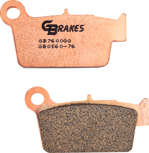 GBRAKES - GB0560-76 - Brake Pads - Sintered - Rear