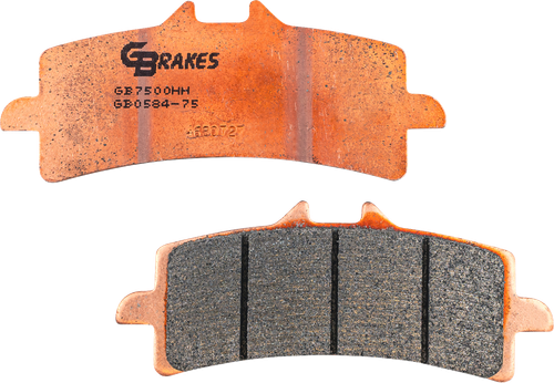 GBRAKES - GB0584-75 - Brake Pads - Sintered