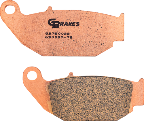 GBRAKES - GB0597-76 - Brake Pads - Sintered - Rear