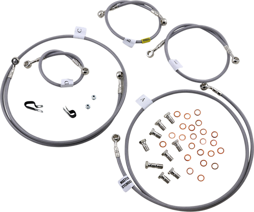 GBRAKES - FK003D809-5 - Brake Line - Stainless Steel