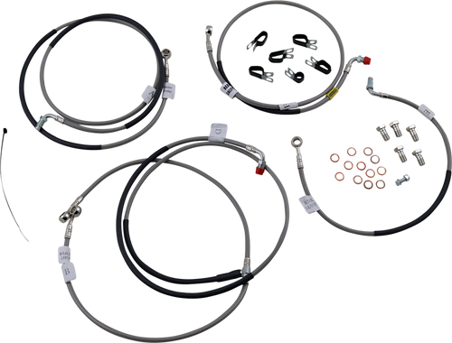 GBRAKES - FK003D811-6 - Brake Line - Stainless Steel