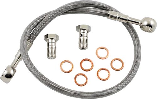 GBRAKES - FK003D224R - Brake Line - Stainless Steel