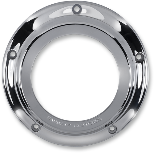 BARNETT - 3433043015 - Derby Cover - Chrome/Clear - Narrow Primary FL Touring