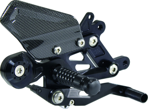 GILLES TOOLING - FXR-BM03-B - FXR Rearset - Black - BMW