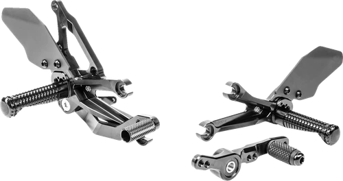 GILLES TOOLING - FXR-Y08-B - FXR Rearset - Black - Yamaha