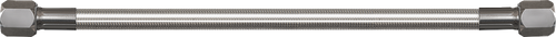 GOODRIDGE - VTOL-015C-CL - Universal Fuel Line - Stainless Steel - 15"