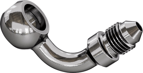 GOODRIDGE - P599-03C - Banjo Adaptor - 3/8" / M10 Bolt - 90 - Stainless Steel