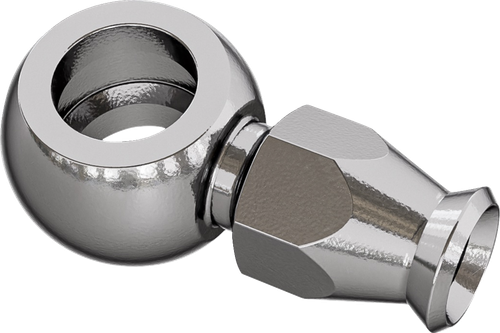 GOODRIDGE - P5091-03C - Banjo - Straight - Short - 3/8" or M10 Long Bolt