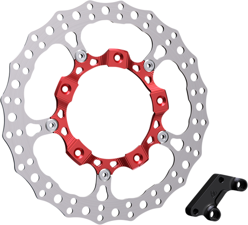 ARLEN NESS - 300-007 - Rotor 14" - Front Right - Red