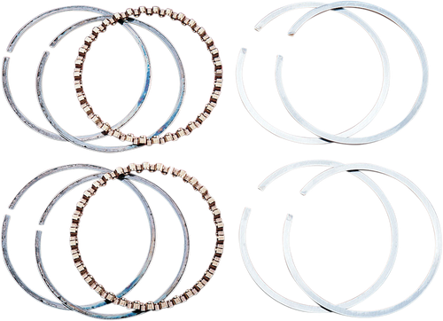 HASTINGS - 6482040 - Piston Rings - 3.437" + 0.040" - 1200 cc Big Twin
