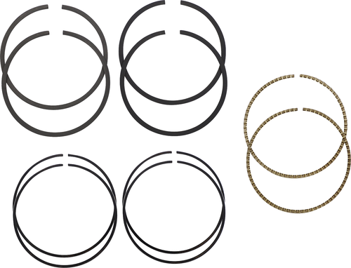 HASTINGS - 2M4942S010 - Piston Rings - 3.750" + 0.010" - 88" Twin Cam