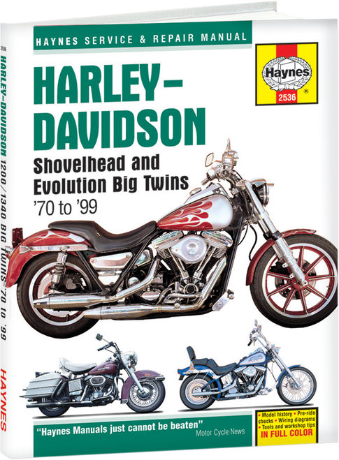 HAYNES - M2536 - Manual - Harley-Davidson - Shovelhead & Evolution Big Twins '70-'99
