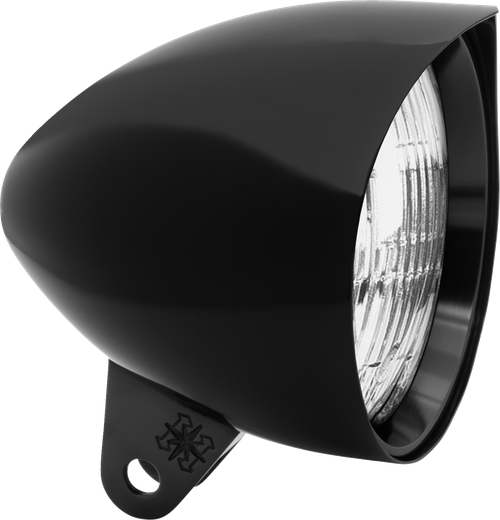 HEADWINDS - 1-4500VZA - Headlight Housing - 4-1/2" - Vampire Concours Bullet - Gloss Black