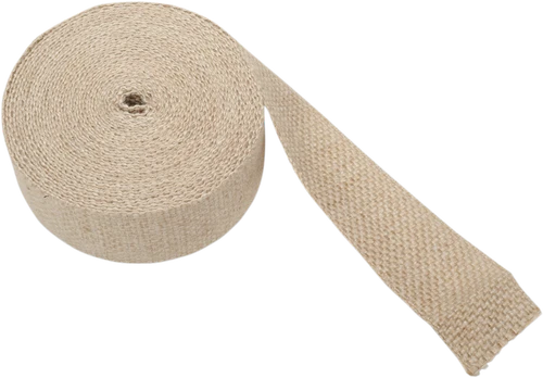 HELIX - 525-2000 - Fiberglass Exhaust Wrap - Tan - 2" x 25'
